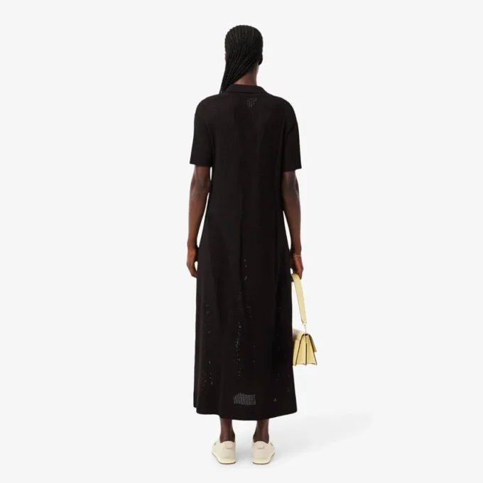 Robe polo en crochet Robe polo en crochet