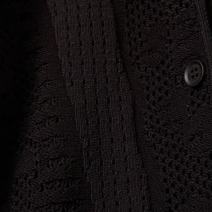 Robe polo en crochet Robe polo en crochet