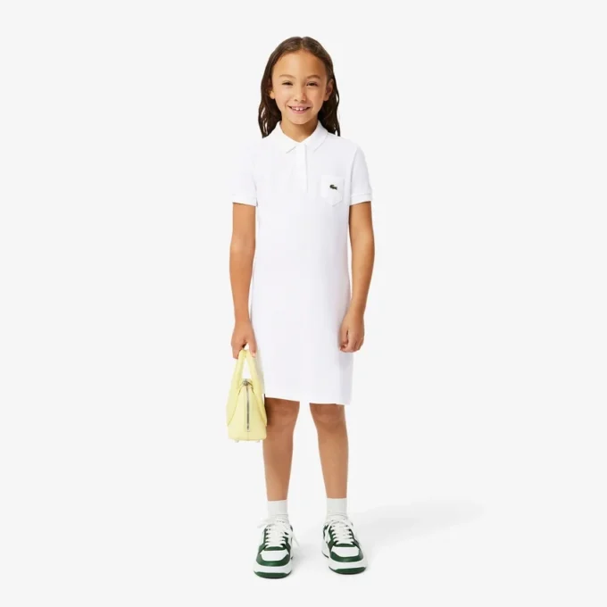 Robe polo en piqué pour enfant