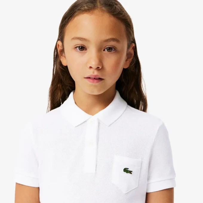 Robe polo en piqué pour enfant