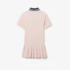 Robe polo à jupe plissée en piqué Robe polo à jupe plissée en piqué