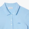 Robe polo mini en piqué stretch slim fit pour femme Robe polo mini en piqué stretch slim fit pour femme