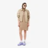 Robe polo mini en piqué stretch slim fit pour femme Robe polo mini en piqué stretch slim fit pour femme
