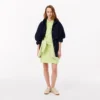 Robe polo mini en piqué stretch slim fit pour femme Robe polo mini en piqué stretch slim fit pour femme