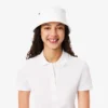 Robe polo mini en piqué stretch slim fit pour femme Robe polo mini en piqué stretch slim fit pour femme