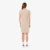 Robe polo mini en piqué stretch slim fit pour femme Robe polo mini en piqué stretch slim fit pour femme
