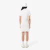 Robe polo mini en piqué stretch slim fit pour femme Robe polo mini en piqué stretch slim fit pour femme