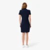 Robe polo mini en piqué stretch slim fit pour femme Robe polo mini en piqué stretch slim fit pour femme