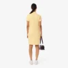 Robe polo mini en piqué stretch slim fit pour femme Robe polo mini en piqué stretch slim fit pour femme