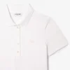 Robe polo mini en piqué stretch slim fit pour femme Robe polo mini en piqué stretch slim fit pour femme