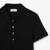 Robe polo mini en piqué stretch slim fit pour femme Robe polo mini en piqué stretch slim fit pour femme