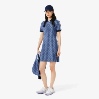 Robe polo Monogram Slim Fit pour femme