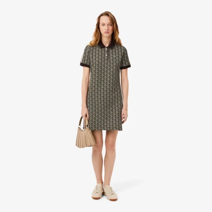 Robe polo Monogram Slim Fit pour femme Robe polo Monogram Slim Fit pour femme