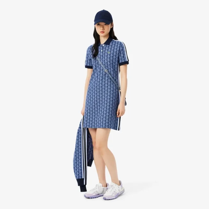Robe polo Monogram Slim Fit pour femme Robe polo Monogram Slim Fit pour femme