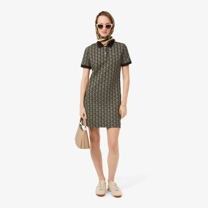 Robe polo Monogram Slim Fit pour femme Robe polo Monogram Slim Fit pour femme