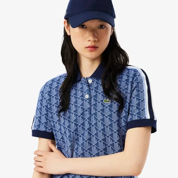 Robe polo Monogram Slim Fit pour femme Robe polo Monogram Slim Fit pour femme