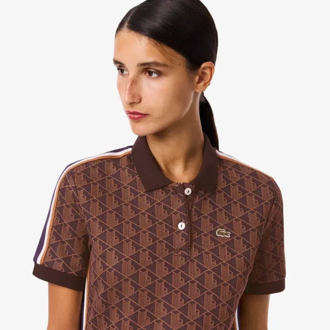 Robe polo Monogram Slim Fit pour femme Robe polo Monogram Slim Fit pour femme