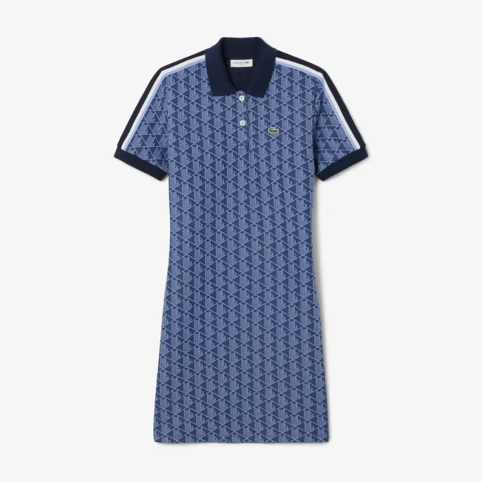 Robe polo Monogram Slim Fit pour femme Robe polo Monogram Slim Fit pour femme
