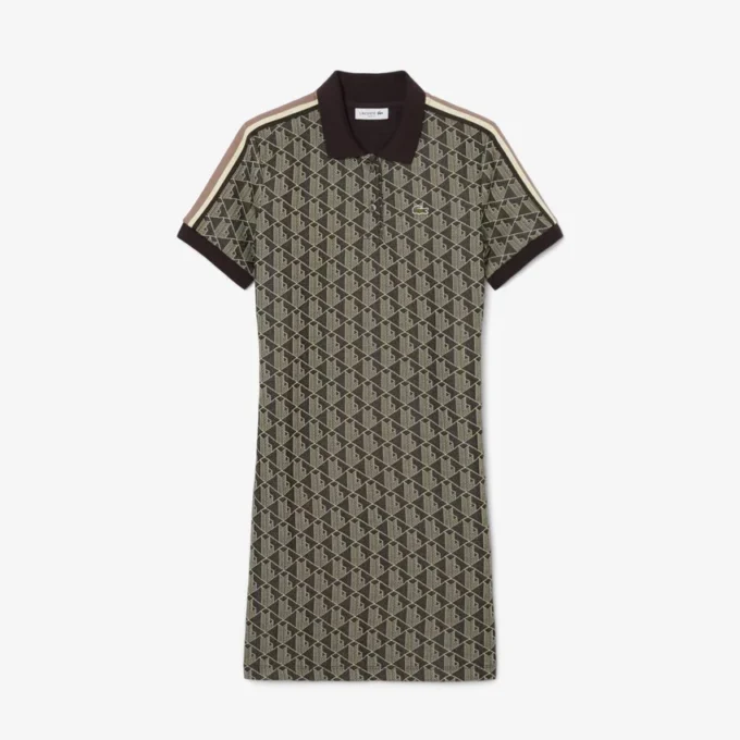 Robe polo Monogram Slim Fit pour femme Robe polo Monogram Slim Fit pour femme