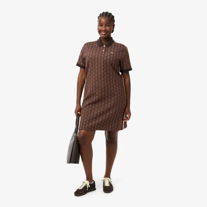 Robe polo Monogram Slim Fit pour femme Robe polo Monogram Slim Fit pour femme