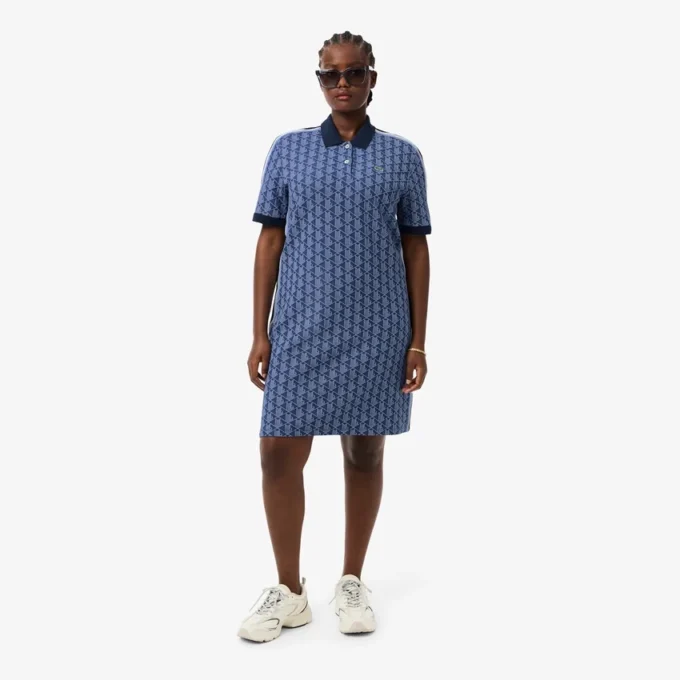 Robe polo Monogram Slim Fit pour femme Robe polo Monogram Slim Fit pour femme