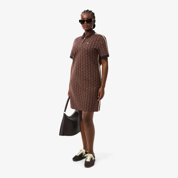 Robe polo Monogram Slim Fit pour femme Robe polo Monogram Slim Fit pour femme