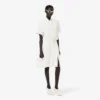 Robe polo plissée avec détails brodés Runway Robe polo plissée avec détails brodés Runway