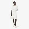 Robe polo plissée avec détails brodés Runway Robe polo plissée avec détails brodés Runway