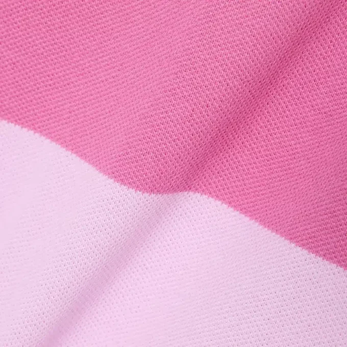 Robe polo sans manches à rayures en Petit Piqué Robe polo sans manches à rayures en Petit Piqué
