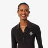 Robe polo slim fit avec écusson brodé Robe polo slim fit avec écusson brodé