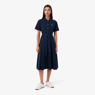 Robe polo évasée Mini-Piqua pour femme