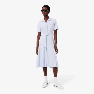 Robe polo évasée Mini-Piqua pour femme