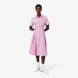 Robe polo évasée Mini-Piqua pour femme
