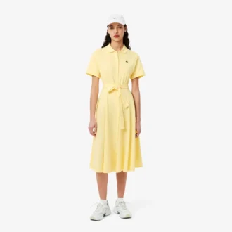 Robe polo évasée Mini-Piqua pour femme