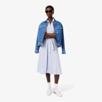 Robe polo évasée Mini-Piqua pour femme