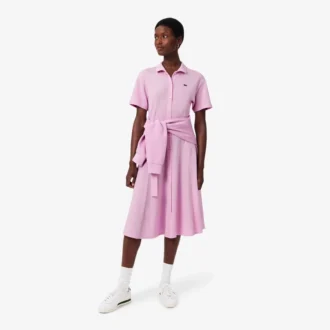 Robe polo évasée Mini-Piqua pour femme