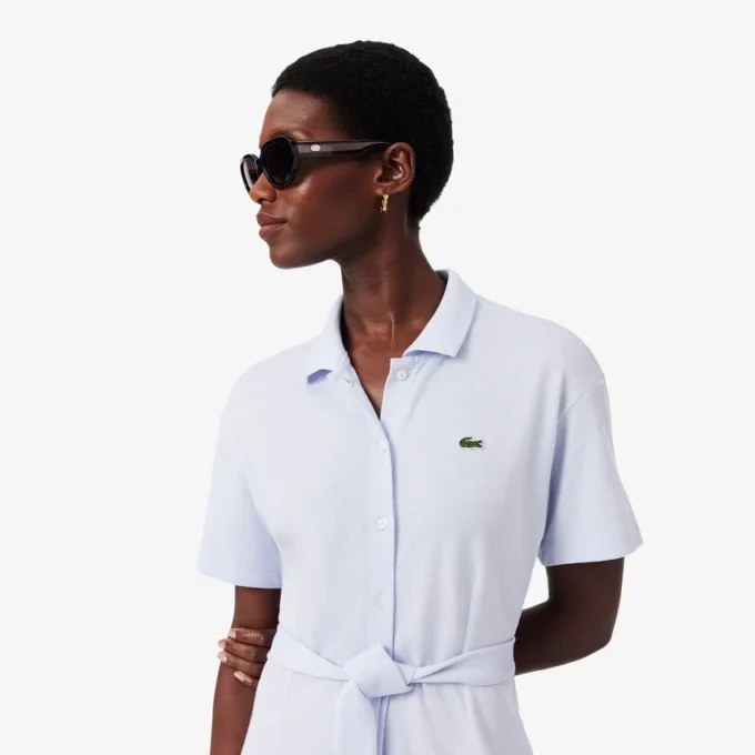 Robe polo évasée Mini-Piqua pour femme Robe polo évasée Mini-Piqua pour femme