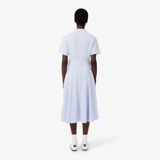 Robe polo évasée Mini-Piqua pour femme Robe polo évasée Mini-Piqua pour femme
