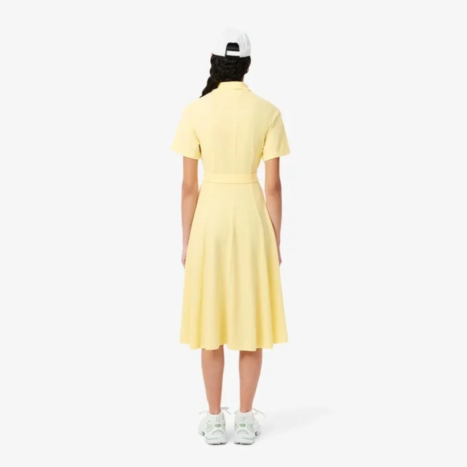 Robe polo évasée Mini-Piqua pour femme Robe polo évasée Mini-Piqua pour femme