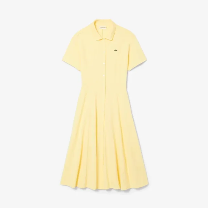 Robe polo évasée Mini-Piqua pour femme Robe polo évasée Mini-Piqua pour femme
