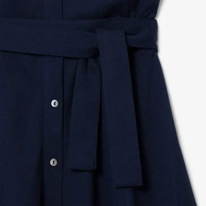 Robe polo évasée Mini-Piqua pour femme Robe polo évasée Mini-Piqua pour femme