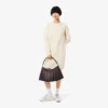 Robe-pull en laine effet patchwork pour femme Robe-pull en laine effet patchwork pour femme