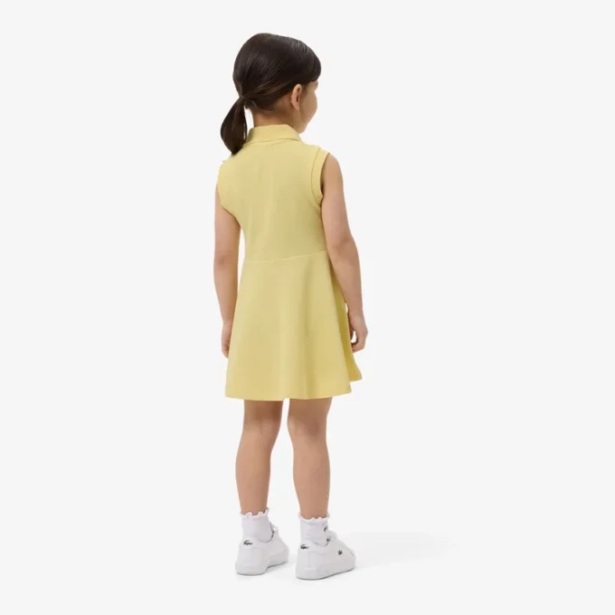 Robe sans manches en piqué stretch Robe sans manches en piqué stretch