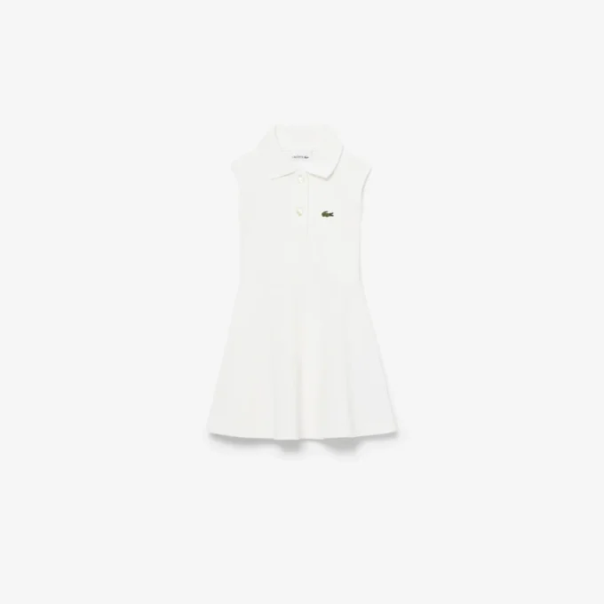 Robe sans manches en piqué stretch Robe sans manches en piqué stretch