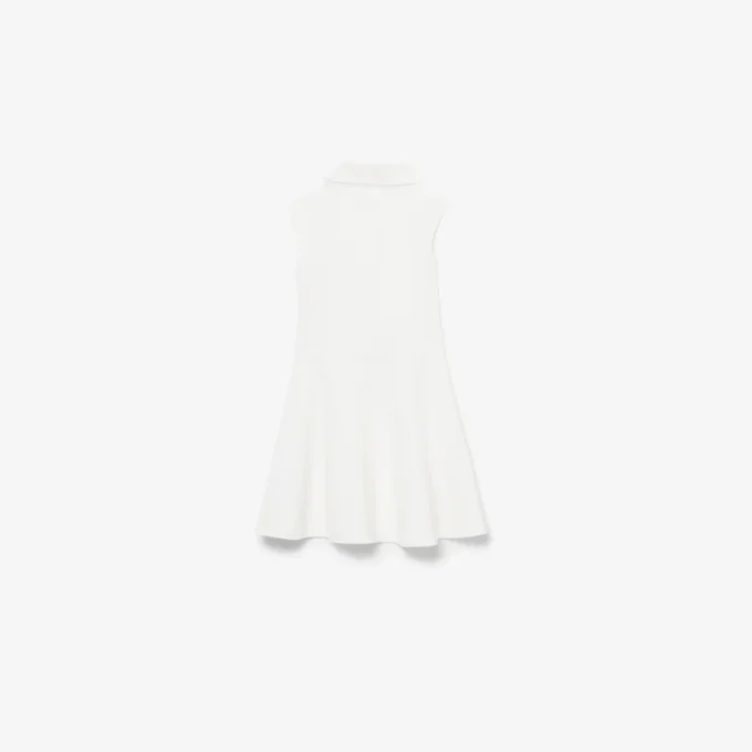 Robe sans manches en piqué stretch Robe sans manches en piqué stretch