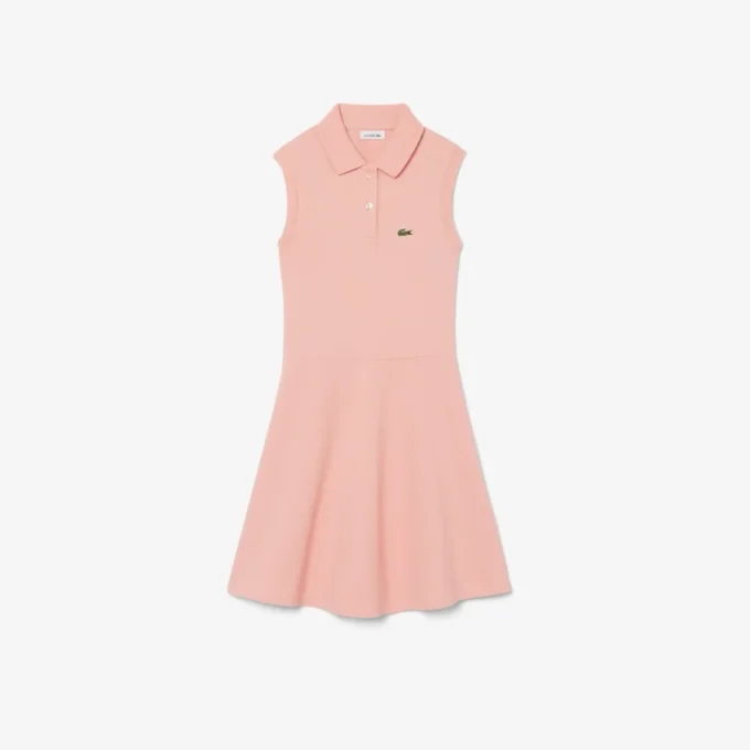 Robe sans manches en piqué stretch Robe sans manches en piqué stretch