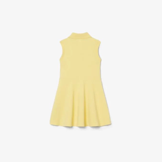 Robe sans manches en piqué stretch Robe sans manches en piqué stretch