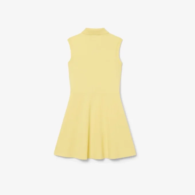 Robe sans manches en piqué stretch Robe sans manches en piqué stretch