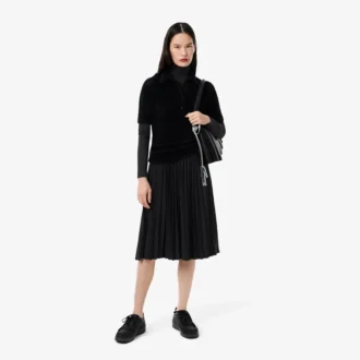 Robe slim à col montant pour femme