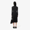 Robe slim à col montant pour femme Robe slim à col montant pour femme
